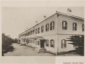 開校当時の校舎（1875年11月）